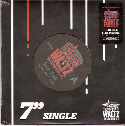 Alexander Courage / John Williams (4) : Star Trek / Lost In Space (7", RSD, Ltd, Bla)