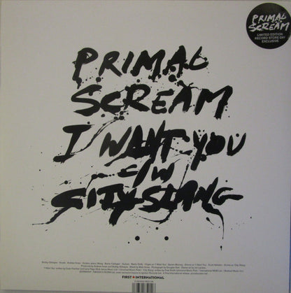 Primal Scream : I Want You / City Slang (12", RSD, Ltd)