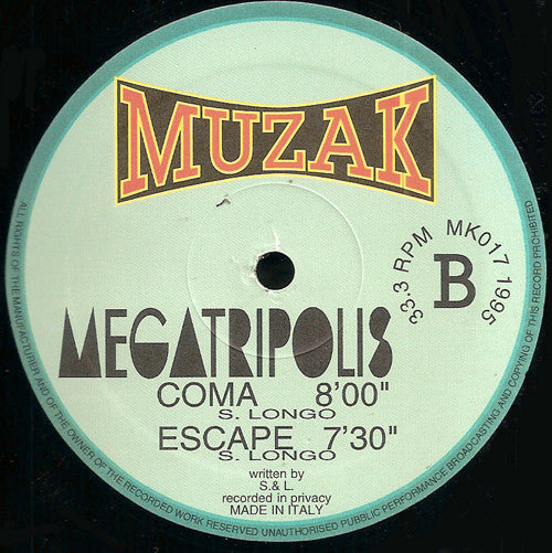 Megatripolis : Megatripolis (12")