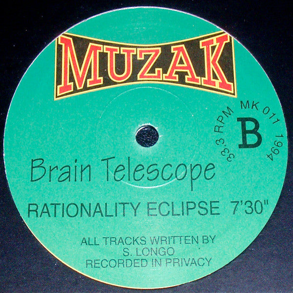 Brain Telescope : Rationality Eclipse (12")