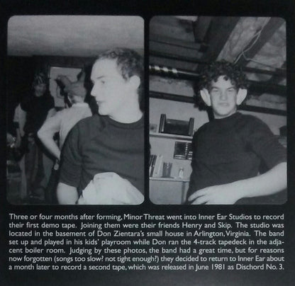 Minor Threat : First Demo Tape (7", EP, RE)