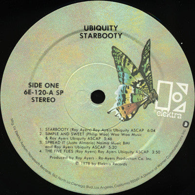 Ubiquity (4) : Starbooty (LP, Album)