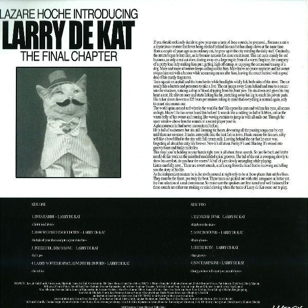 Larry De Kat : The Final Chapter (LP, Album)