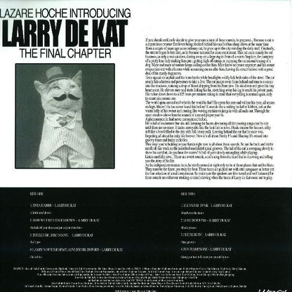 Larry De Kat : The Final Chapter (LP, Album)