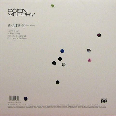Róisín Murphy : Sequins EP (Three Of Three) (12", EP)