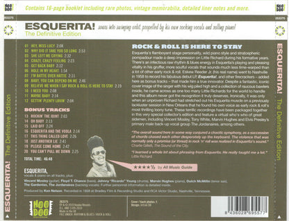 Esquerita : Esquerita!  - The Definitive Edition (CD, Album, RE)