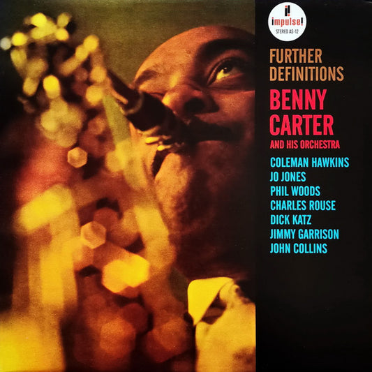 Benny Carter And His Orchestra : Further Definitions (LP, Album, RE, Gat)