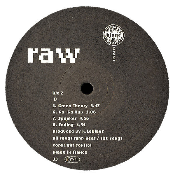 K.LeBlanc* : Raw (LP, Album)