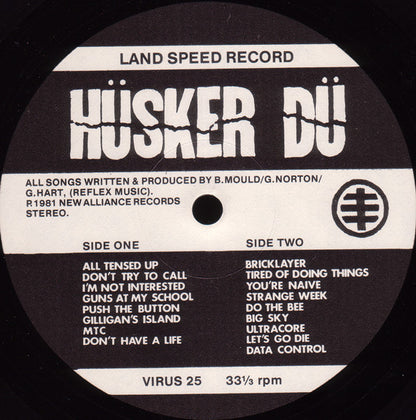 Hüsker Dü : Land Speed Record (LP, Album)