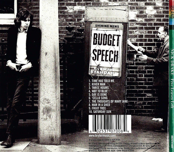 Nick Drake : Five Leaves Left (CD, Album, RE, RM)