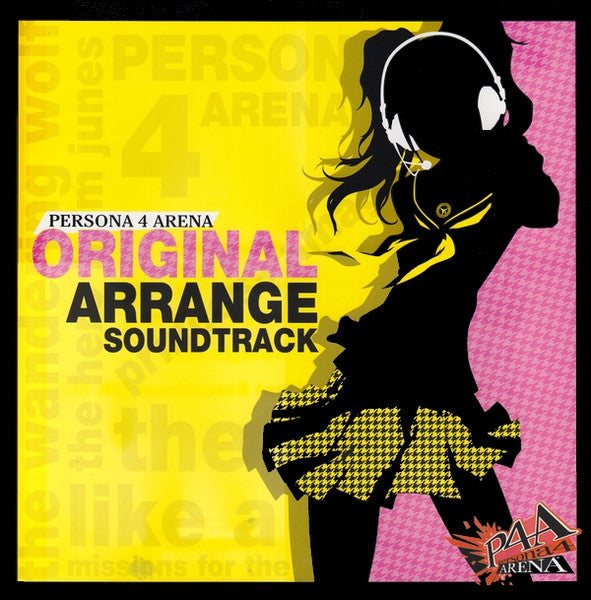 Atsushi Kitajoh, Shoji Meguro : Persona 4 Arena (Blu-ray, Pla + 12", Yel + CD)