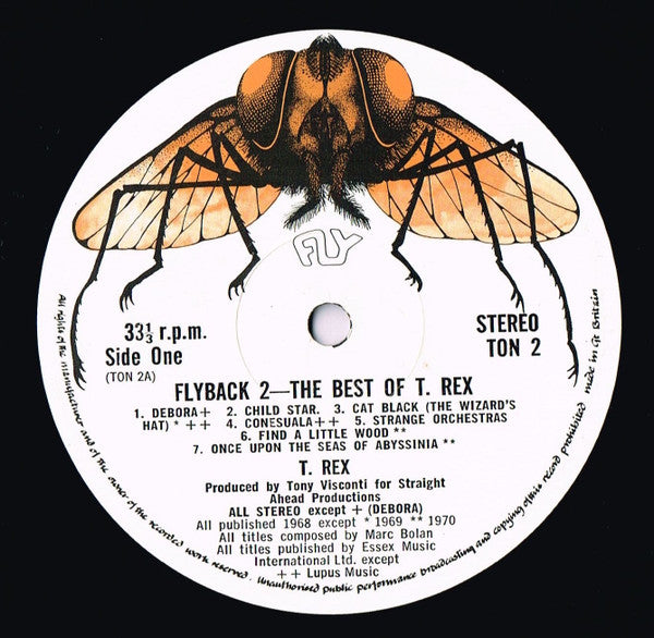 T. Rex : Flyback 2 - The Best Of T. Rex (LP, Comp, Mono)