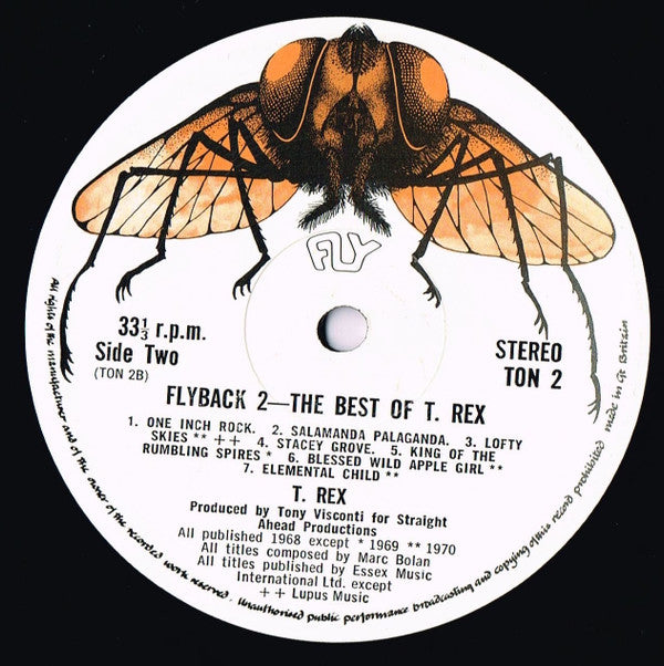 T. Rex : Flyback 2 - The Best Of T. Rex (LP, Comp, Mono)