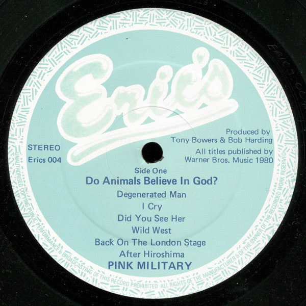 Pink Military : Do Animals Believe In God? (LP, Album)