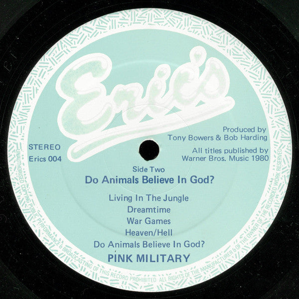 Pink Military : Do Animals Believe In God? (LP, Album)