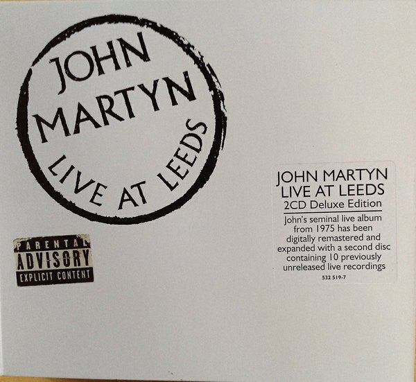 John Martyn : Live At Leeds (CD, Album, RE, RM + CD, RM + Dlx)