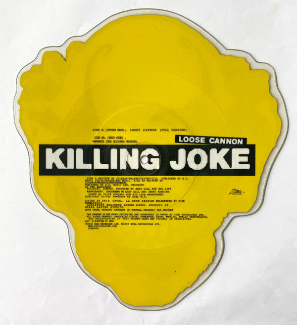 Killing Joke : Loose Cannon (7", Shape, Ltd, Pic)