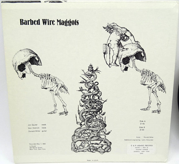 Borbetomagus : Barbed Wire Maggots (LP)