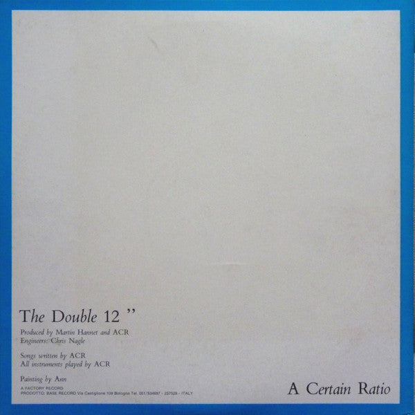 A Certain Ratio : The Double 12" (2x12", Comp)