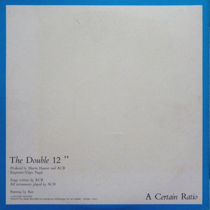 A Certain Ratio : The Double 12" (2x12", Comp)