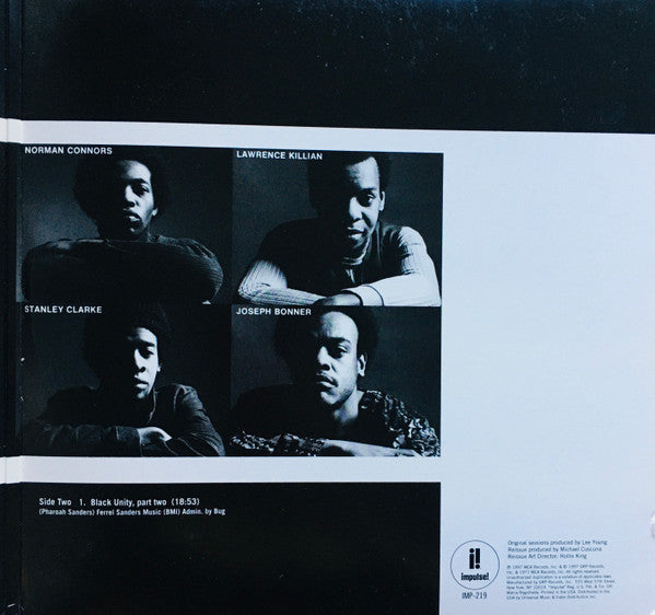Pharoah Sanders : Black Unity (LP, Album, Ltd, RE, RM, 180)