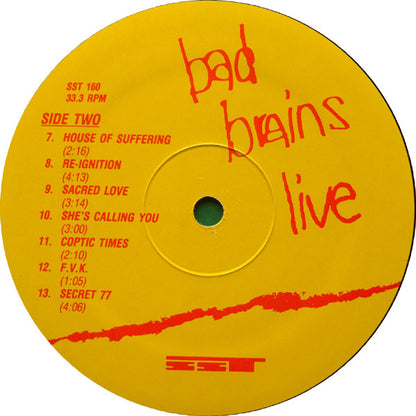 Bad Brains : Live (LP, Album)