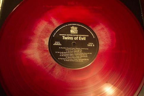 Harry Robinson : Twins Of Evil (LP, Album, RM, Red)