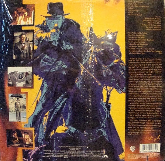 John Williams (4) : Indiana Jones And The Last Crusade (Original Motion Picture Soundtrack) (LP, Album)