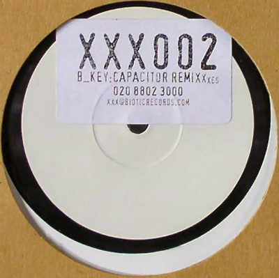 B_Key* : Capacitor (Remixxxes) (10", W/Lbl)