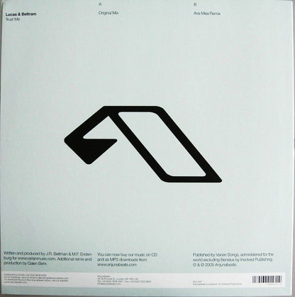 Lucas & Beltram : Trust Me (12")