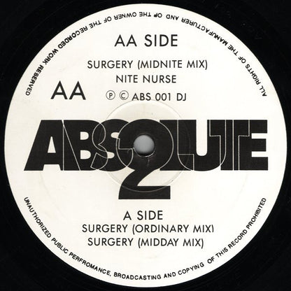 DJ Doc Scott* : The N.H.S EP (12", EP)