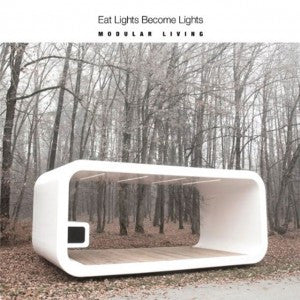 Eat Lights Become Lights : Modular Living (LP, Album, Ltd, Whi)