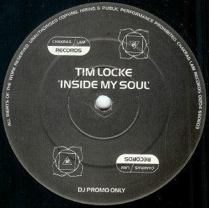 Tim Locke : Inside My Soul (12", Promo)