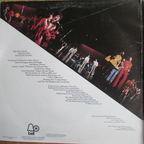 The 5th Dimension* : Live!! (2xLP, Album)