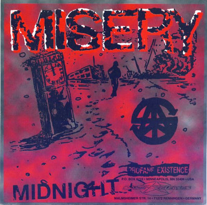 Misery (4) : Next Time (7", EP, Pur)