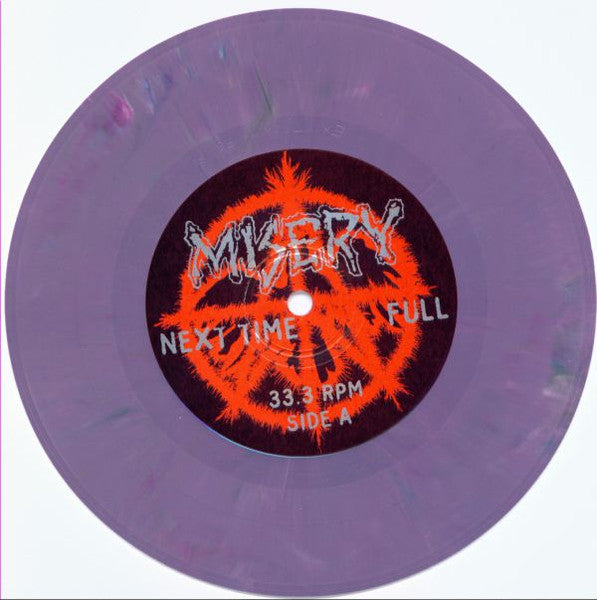 Misery (4) : Next Time (7", EP, Pur)