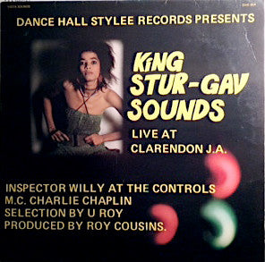 Charlie Chaplin (2), King Stur-Gav Sounds* : Live At Clarendon J.A. (LP, Album)
