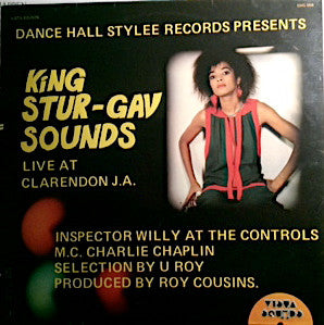 Charlie Chaplin (2), King Stur-Gav Sounds* : Live At Clarendon J.A. (LP, Album)