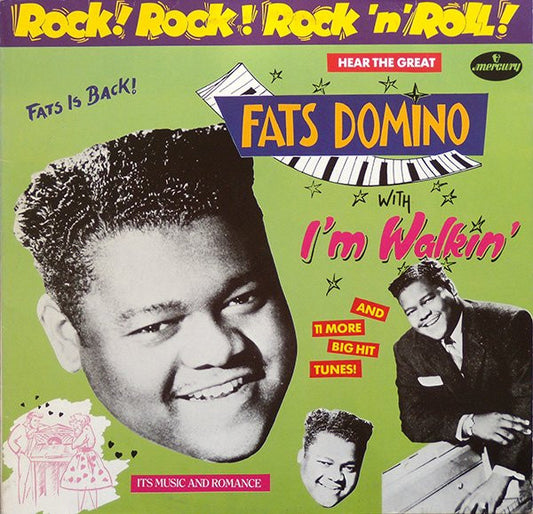 Fats Domino : Rock! Rock! Rock 'n' Roll! (LP, Comp)