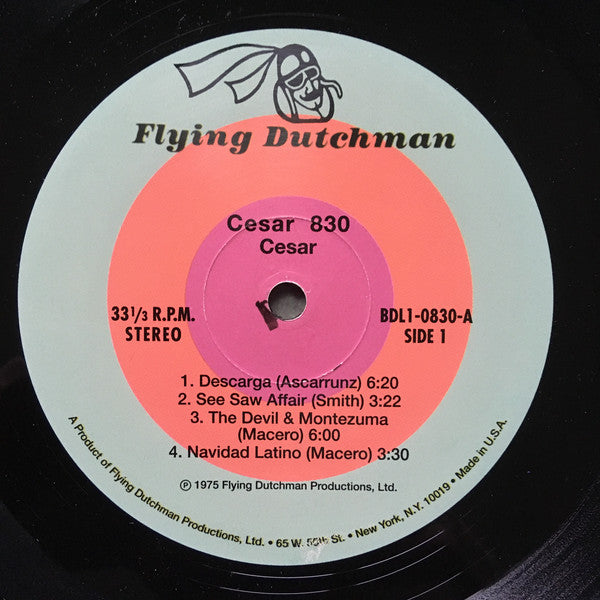 Cesar 830 : Cesar (LP, Album, RE)