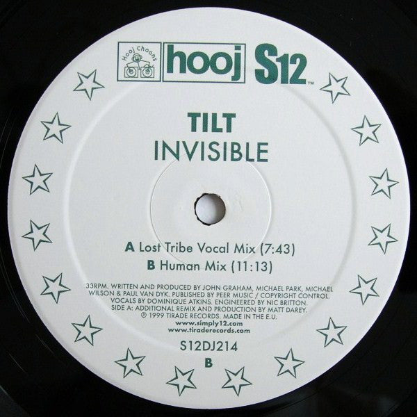 Tilt : Invisible (12")