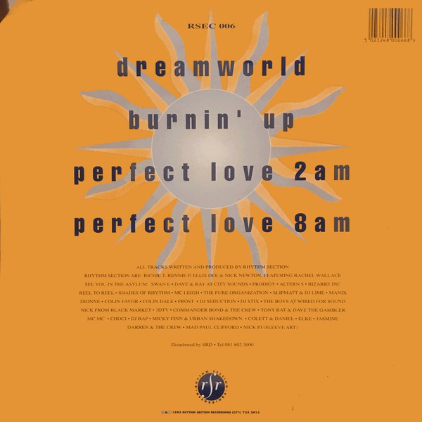 Rhythm Section (2) : Midsummer Madness EP (12", EP)