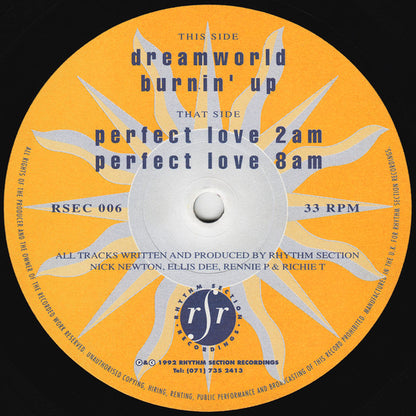 Rhythm Section (2) : Midsummer Madness EP (12", EP)