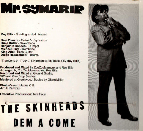 Mr. Symarip : The Skinheads Dem A Come (CD)