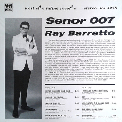 Ray Barretto : Señor 007 (LP, Album, MP, RE)