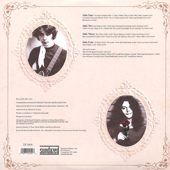 Michael Fennelly : Love Can Change Everything (Demos 1967-1972) (2xLP, Comp, Mono)