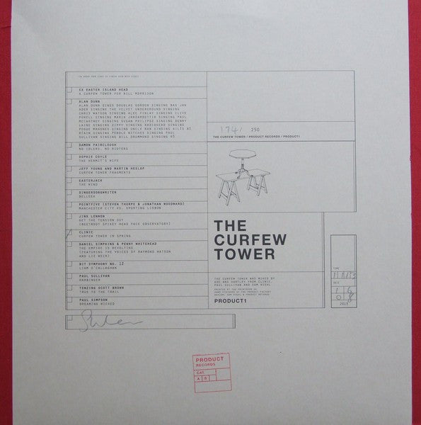 Various : The Curfew Tower (LP, Comp, Ltd, Mixed, Num)