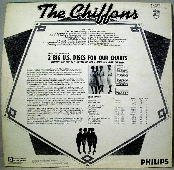 The Chiffons : Greatest Hits (LP, Comp)