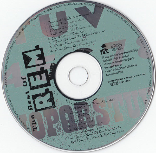 R.E.M. : The Best Of R.E.M. (CD, Comp, RE)