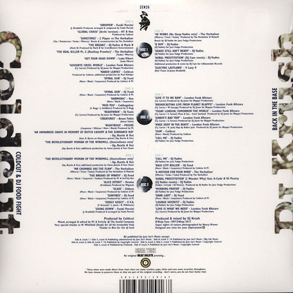 Coldcut & DJ Food / DJ Krush : Cold Krush Cuts (A 60 Minute Remix Of Ninja Tunes Back & Front Catalogue) (3xLP, Comp, Mixed, RP, 180)